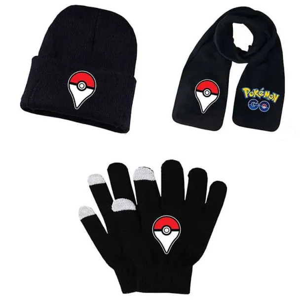 Pokemon Winter Sets: Mutze, Schal Und Handschuhe - Viele Motive