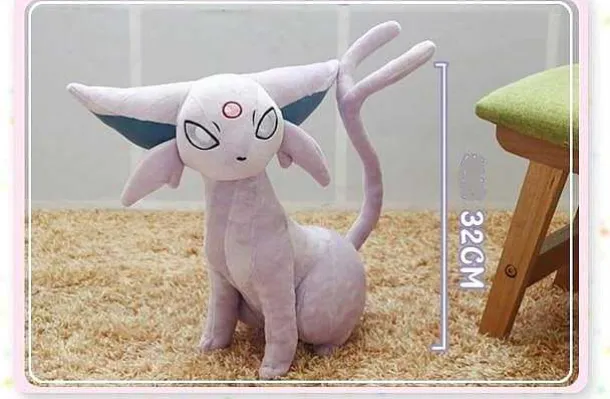 Psiana / Espeon Im Neuen Look Pokemon Plusch (Ca. 30Cm)