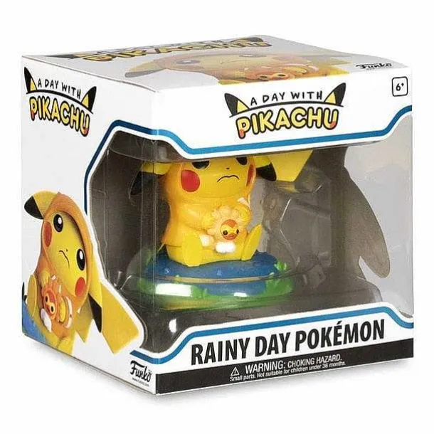 Rainy Day Pikachu Pokemon Figur