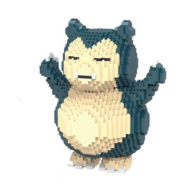 Relaxo / Snorlax Baustein Set