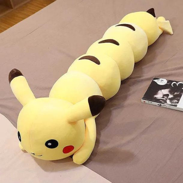 Riesiger Pikachu Kuschelwurm Stofftier