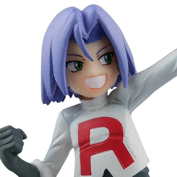 Rocket Team Jesse & Wobbuffet Pokemon Figur (Ca. 6.5-13Cm)