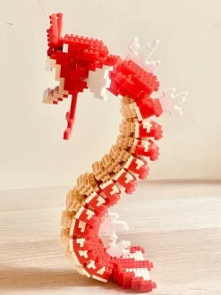 Roter Gyarados Pokemon Baustein Set