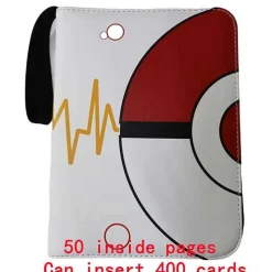 Sammelmappe Pokemon Karten, Din A4 Format, Bis 400 Karten