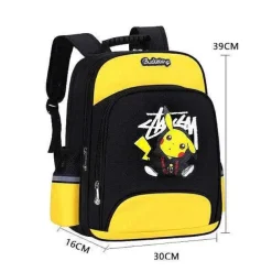 Schul Rucksack Mit Pikachu Pokemon Motiv