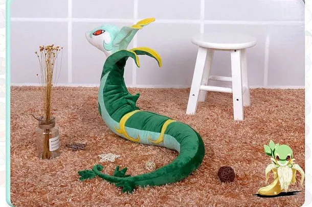 Serperior Serpiroyal Stofftier Pokemon (Ca. 110Cm)