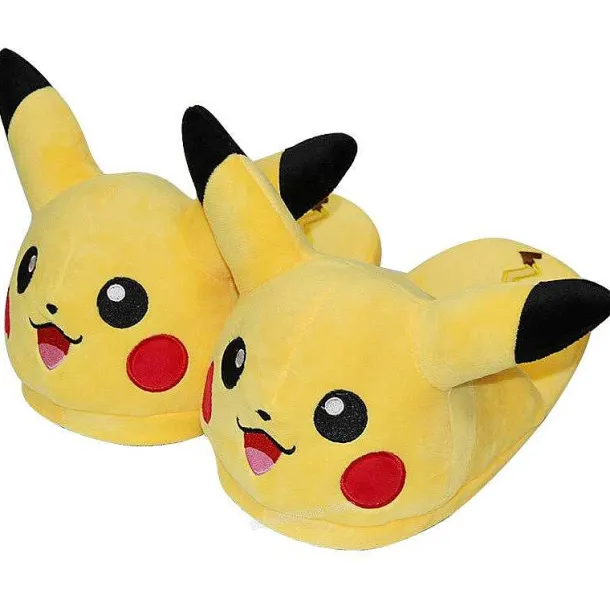 Snorlax, Pikachu, Evoli U. A. Plusch Hausschuhe (Grose: 35-40)