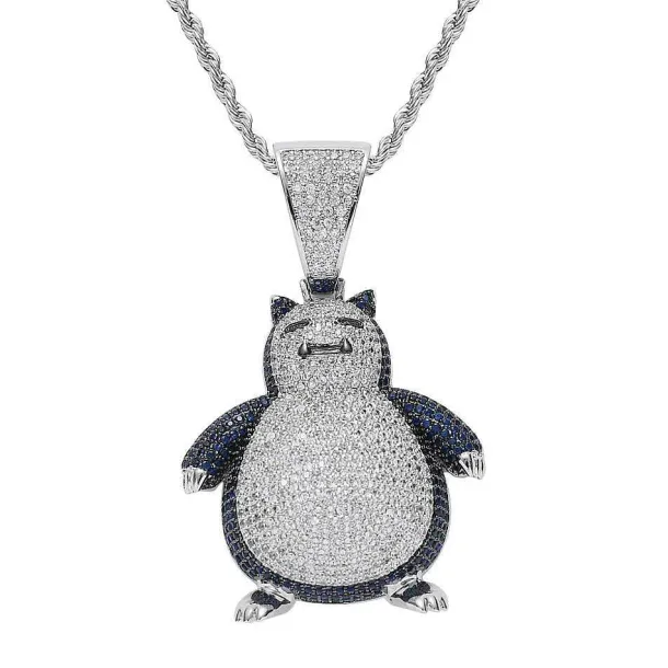 Snorlax Relaxo Hip Hop Kette