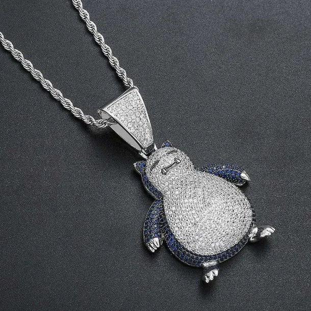 Snorlax Relaxo Hip Hop Kette