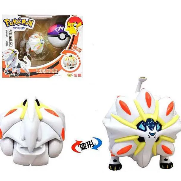 Solgaleo Figur Mit Pokeball Pokemon Spielzeug