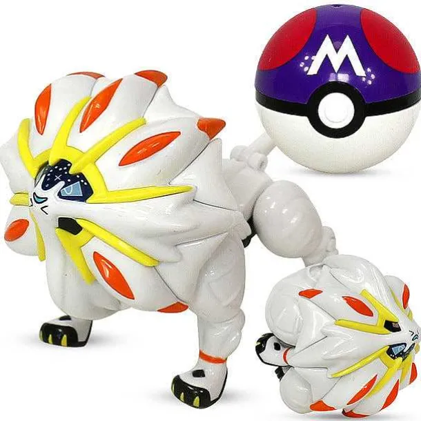 Solgaleo Figur Mit Pokeball Pokemon Spielzeug