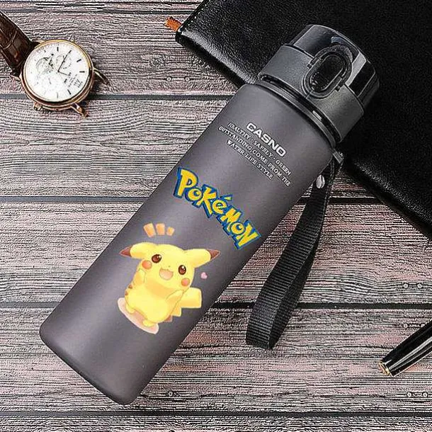 Sport Und Trinkflasche Mit Pokemon Pikachu Motiv
