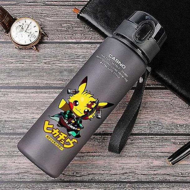 Sport Und Trinkflasche Mit Pokemon Pikachu Motiv