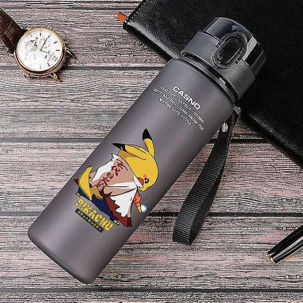 Sport Und Trinkflasche Mit Pokemon Pikachu Motiv