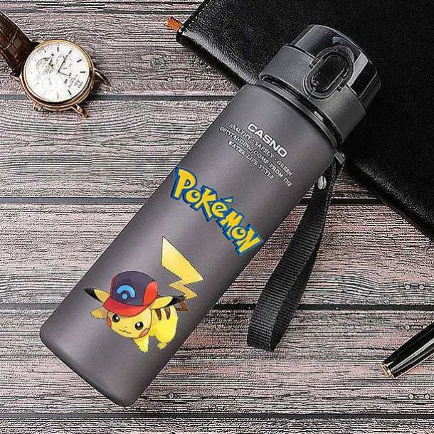 Sport Und Trinkflasche Mit Pokemon Pikachu Motiv