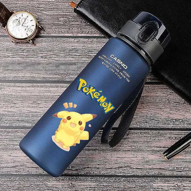 Sport Und Trinkflasche Mit Pokemon Pikachu Motiv