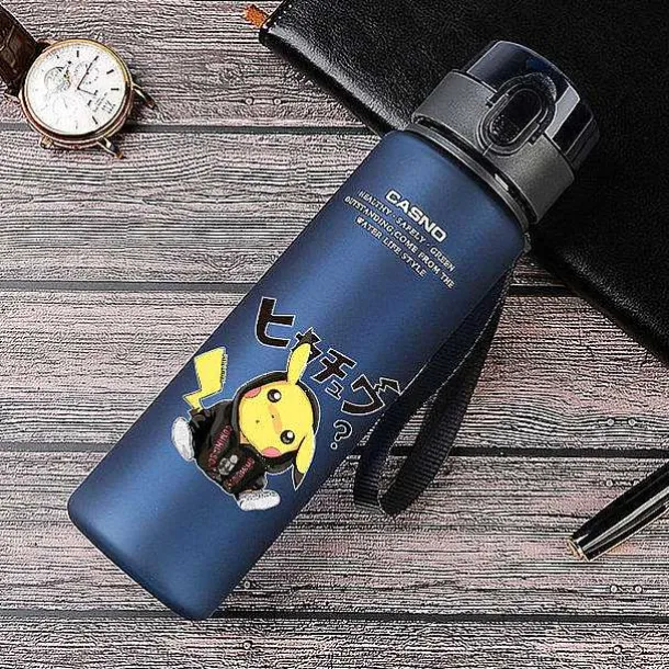 Sport Und Trinkflasche Mit Pokemon Pikachu Motiv