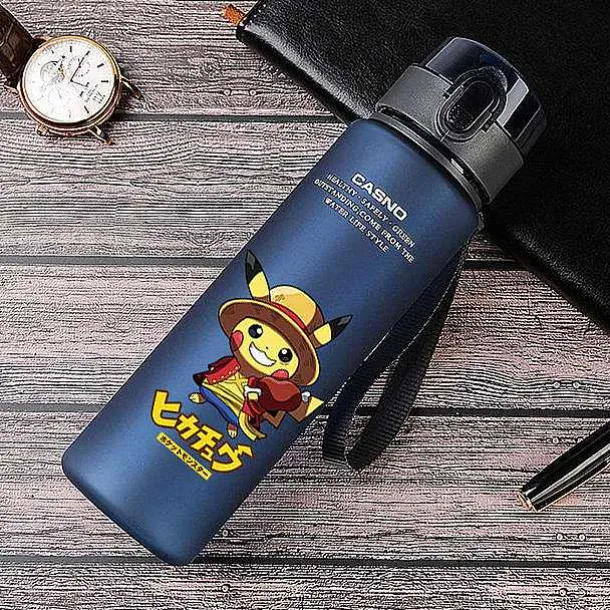 Sport Und Trinkflasche Mit Pokemon Pikachu Motiv