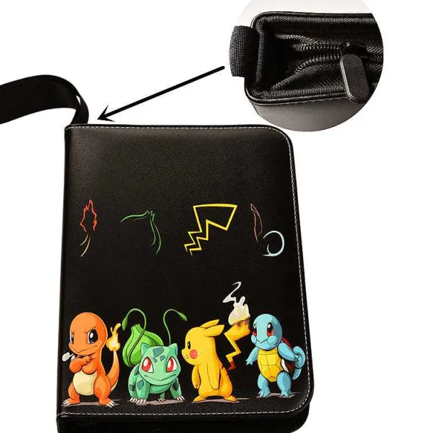 Stabile Pokemon Sammel Karten Schutz Tasche Fur 200 Oder 400 Karten