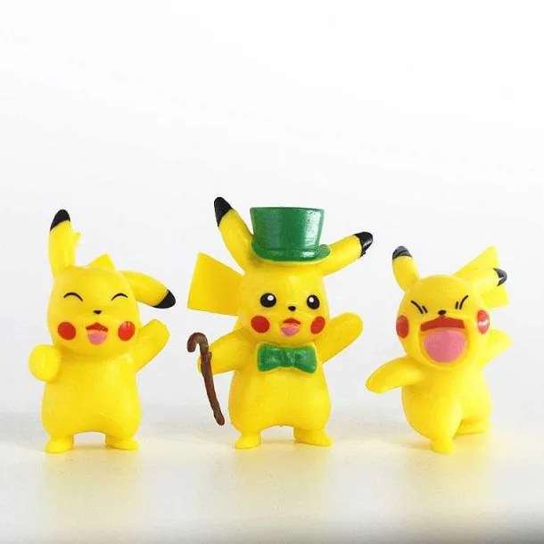 18 Stk. Pikachu Figuren (Ca. 4Cm)