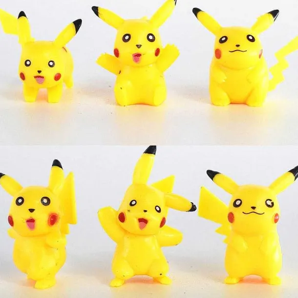 18 Stk. Pikachu Figuren (Ca. 4Cm)