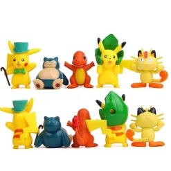17 Stk. Pokemon Figuren Set: Pikachu Jigglypuff Uvm.