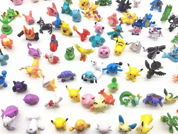 24 Stk. Pokemon Pocket Monster Pokeball Figuren