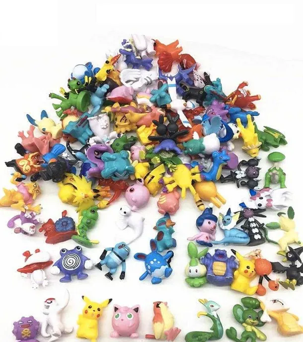 24 Stk. Pokemon Pocket Monster Pokeball Figuren