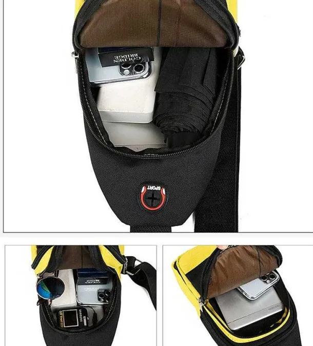 Stylishe Pikachu Sling Bag Schulter Tasche