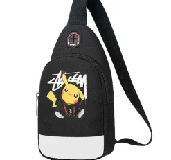 Stylishe Pikachu Sling Bag Schulter Tasche