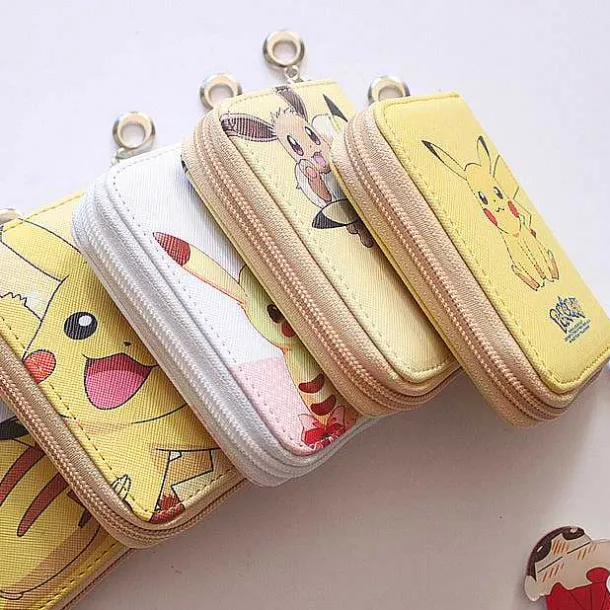 Suses Pokemon Portemonnaie Mit Pikachu Aufdruck In Verschiedenen Motiven