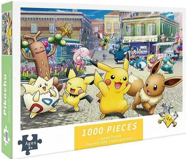 1000 Teile Pokemon Puzzle