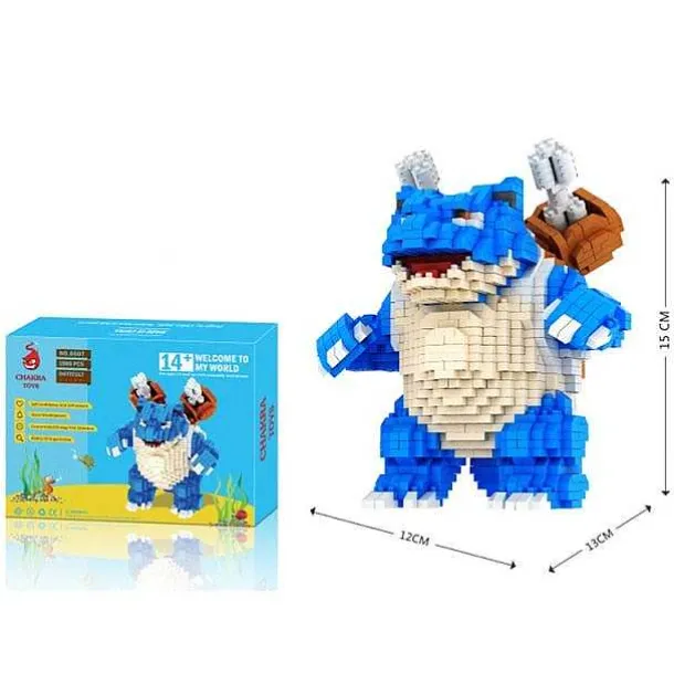 Turtok / Blastoise Pokemon Baustein Set