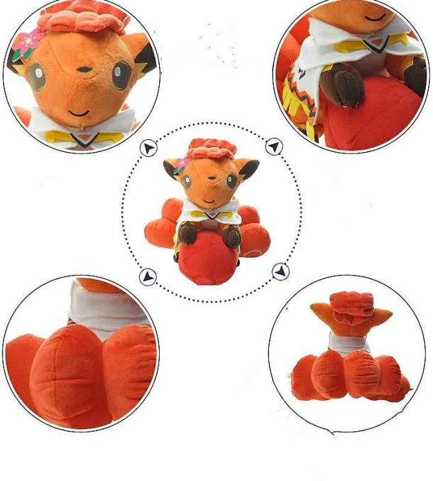 Vulpix Plusch Pokemon (Ca. 28Cm)