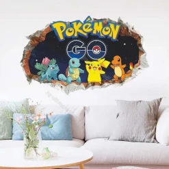 Wandsticker In Verschiedenen Pokemon Motiven