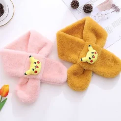 Weicher Schal Fur Kinder Mit Pikachu Motiv