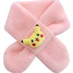 Weicher Schal Fur Kinder Mit Pikachu Motiv