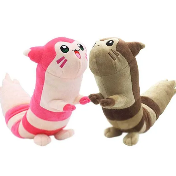 Wiesenior Furret Kuscheltier Pokemon (Ca. 12Cm X 47Cm)