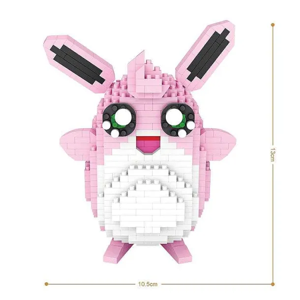 Wigglytuff Knuddeluff Pokemon Baustein Set