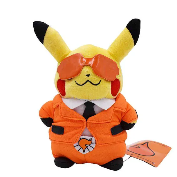 6X Pokemon Pikachu Cosplay Plusch (Ca. 20Cm) Team Rocket