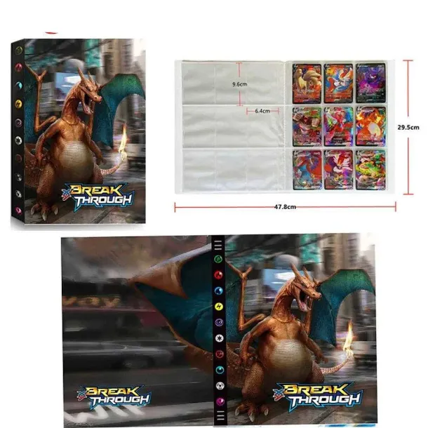 Xxl Sammelalbum Fur 540 Stk. Pokemon Karten